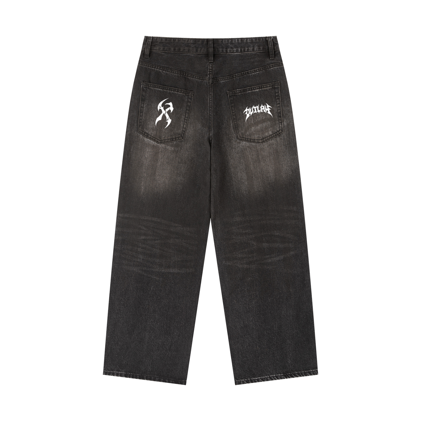 Vintage Wash Heavyweight Denim Jeans buy 1 or 2 sizes up for baggy fit